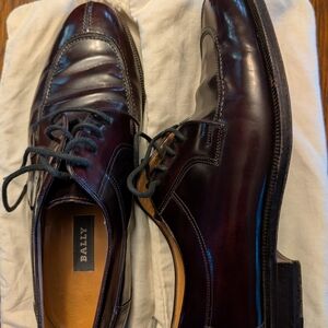 Bally Men's Brown Leather Dress Shoes